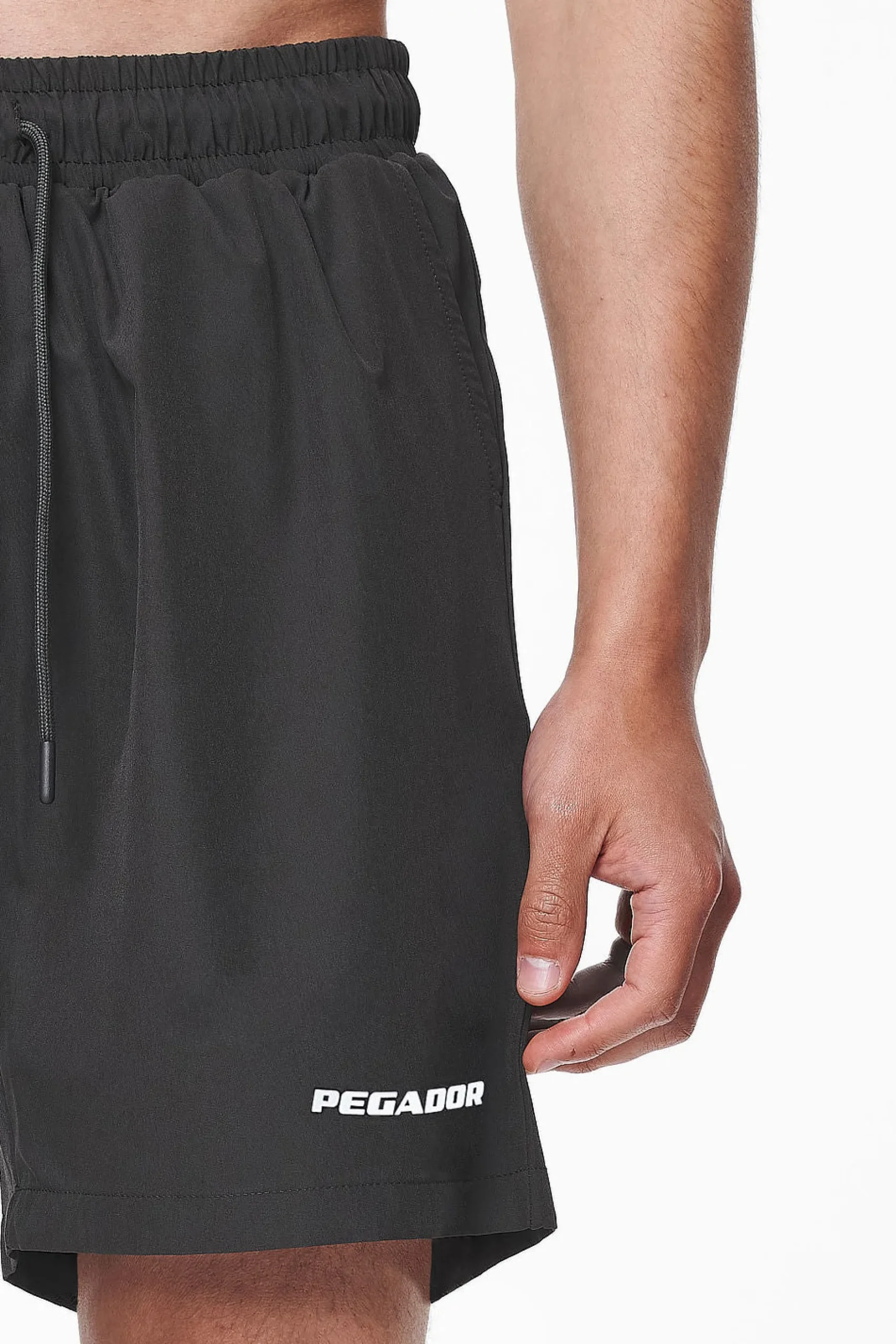 Pegador Swim Shorts|Logo Swim Shorts Black Ink