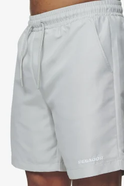 Pegador Swim Shorts|Logo Swim Shorts Pearl grey