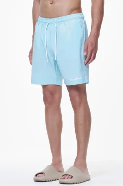 Pegador Swim Shorts|Logo Swim Shorts Riviera Blue