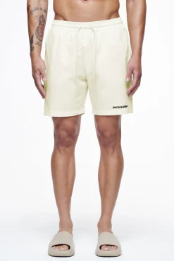 Pegador Swim Shorts|Logo Swim Shorts Unbleached
