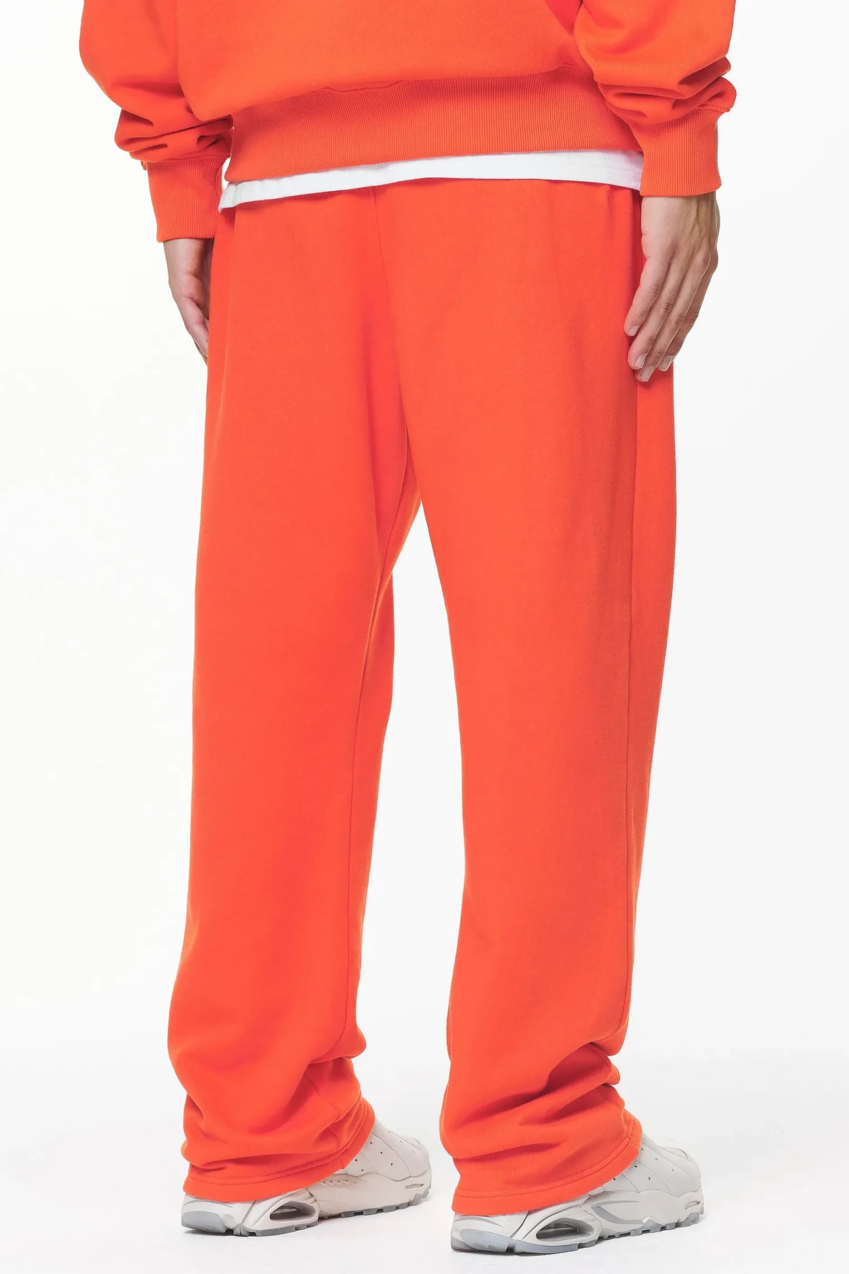 Pegador Pants & Joggers|Logo Wide Sweat Pants Gum Washed signal red