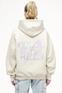 Pegador Hoodies|Lola Oversized Hoodie Vintage Washed Angels Cream