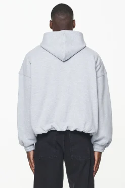 Pegador Hoodies|Loom Loose Hoodie Grey Melange