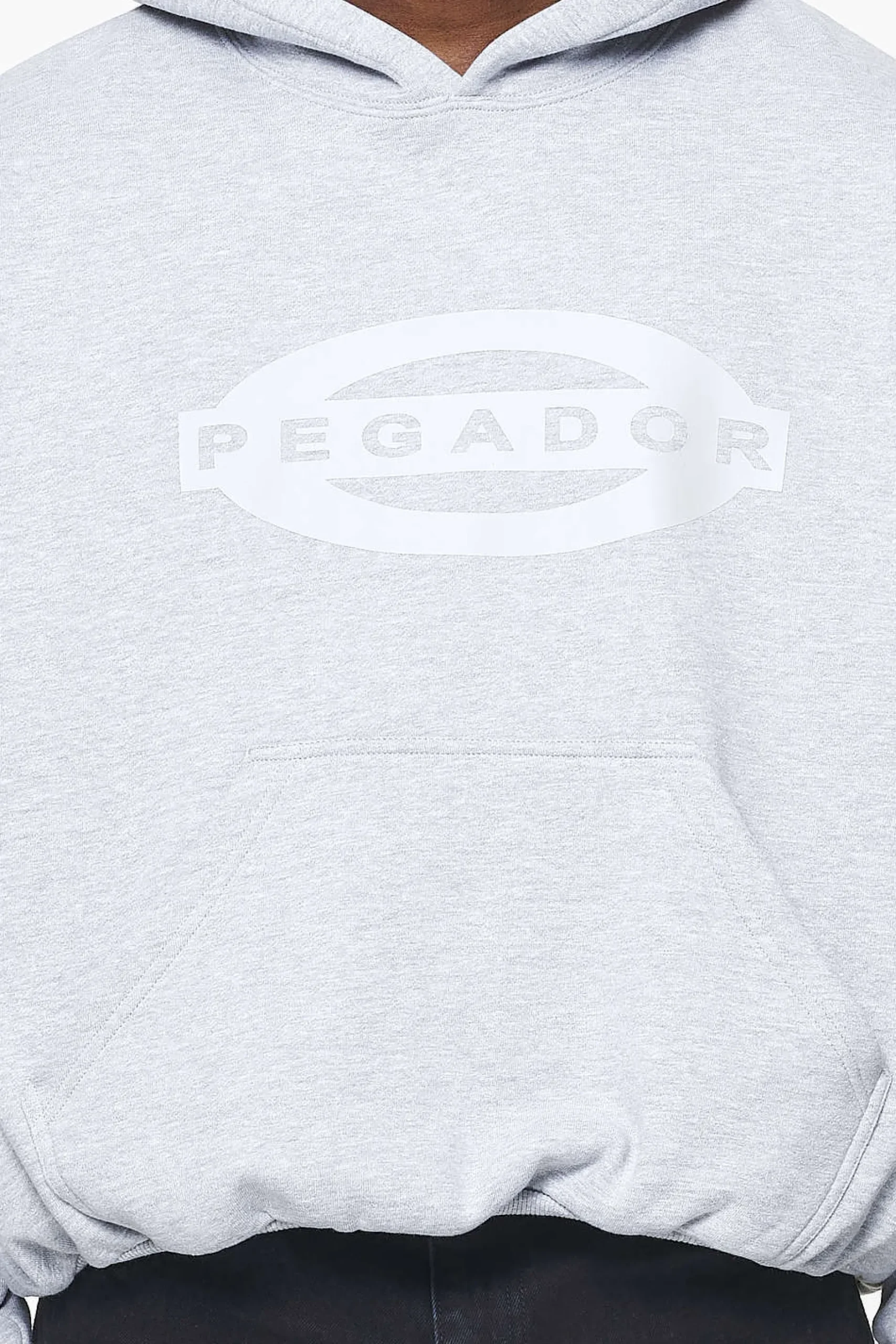 Pegador Hoodies|Loom Loose Hoodie Grey Melange