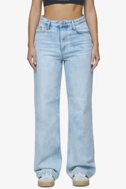 Pegador Jeans|Lora Wide Leg Jeans Washed Light Blue