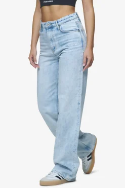Pegador Jeans|Lora Wide Leg Jeans Washed Light Blue