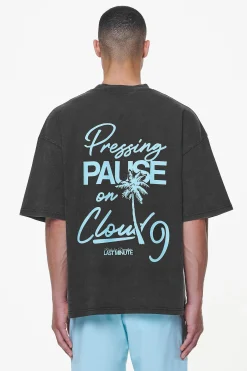 Pegador Tees|Lorna Boxy Tee Vintage Black