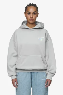 Pegador Hoodies|Lucia Oversized Hoodie Washed Sky Grey