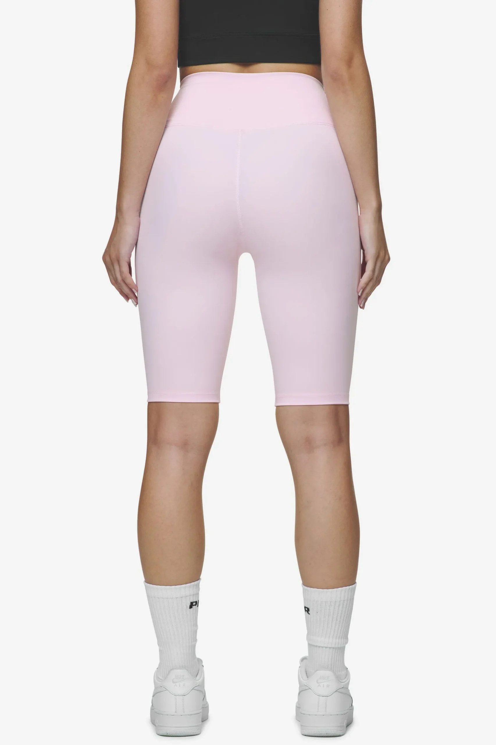 Pegador Shorts|Lupita Biker Shorts White Bubblegum