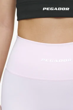 Pegador Shorts|Lupita Biker Shorts White Bubblegum