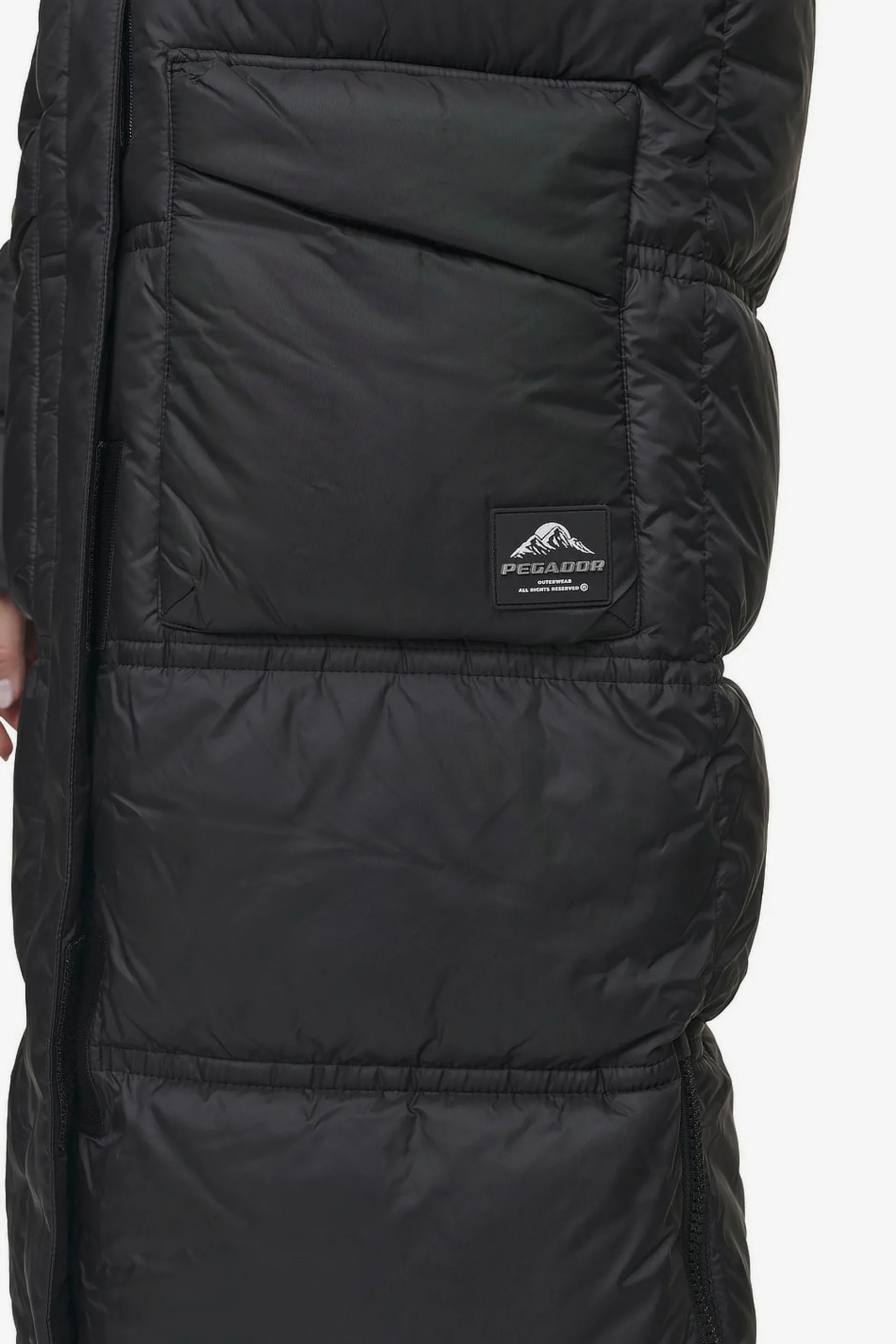 Pegador Jackets|Lynn Puffer Coat Black