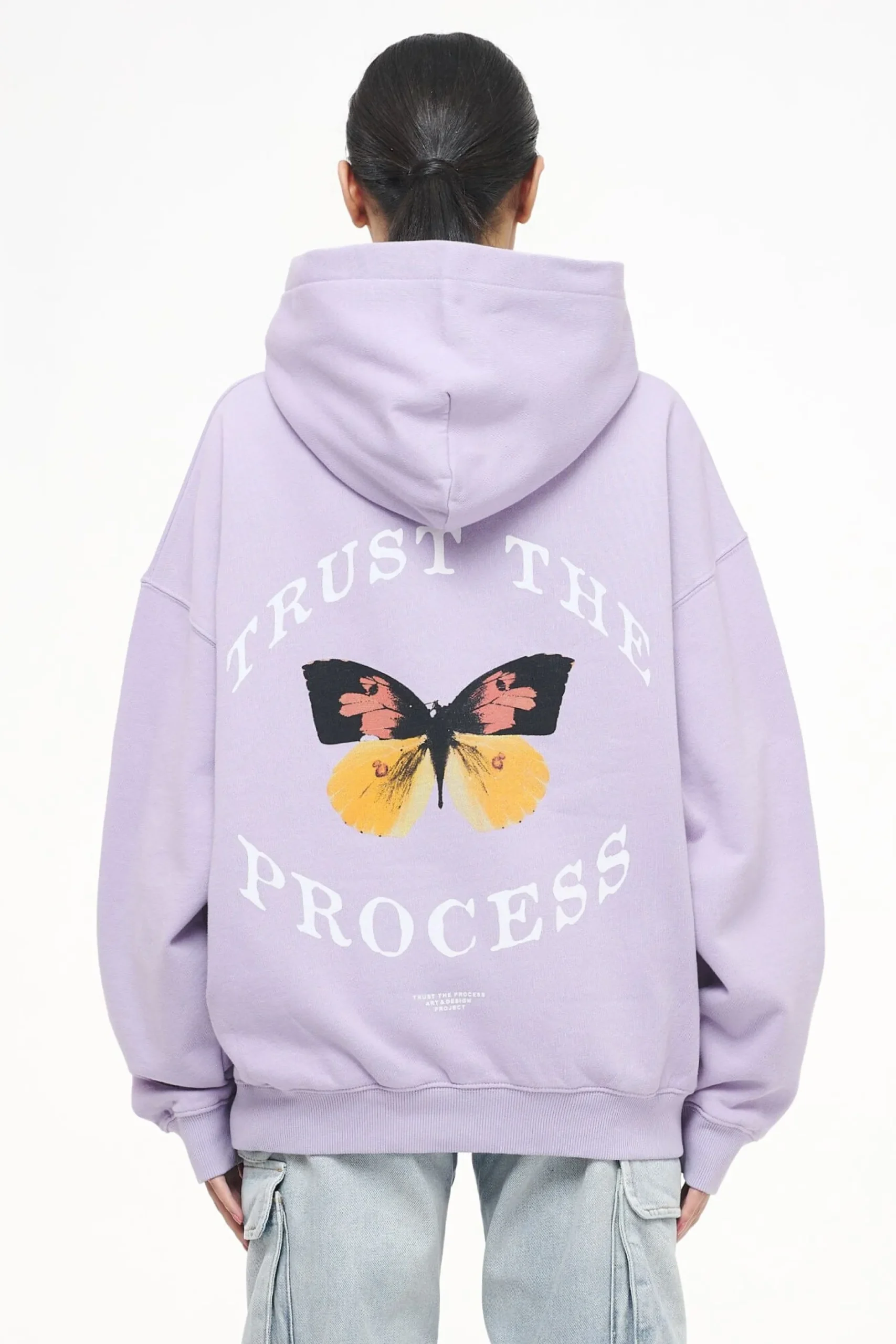 Pegador Hoodies|Mace Oversized Hoodie Vintage Washed Purple Paste