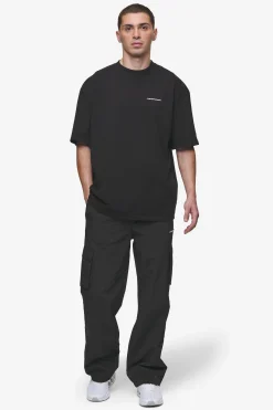 Pegador Tees|Madron Oversized Tee Washed Black