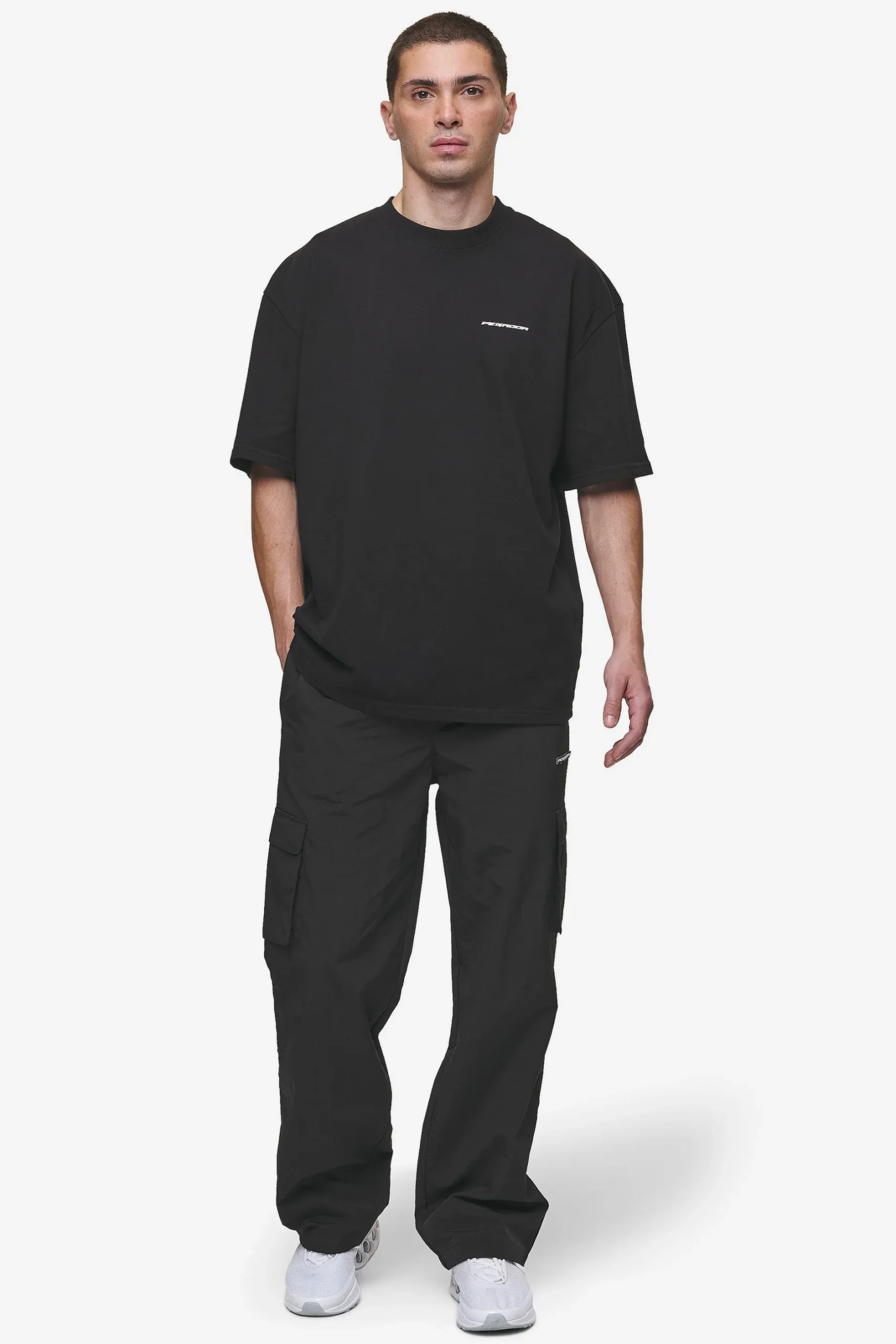 Pegador Tees|Madron Oversized Tee Washed Black