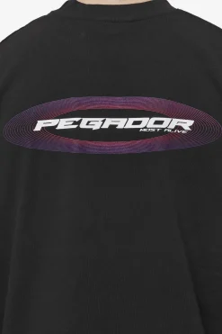 Pegador Tees|Madron Oversized Tee Washed Black