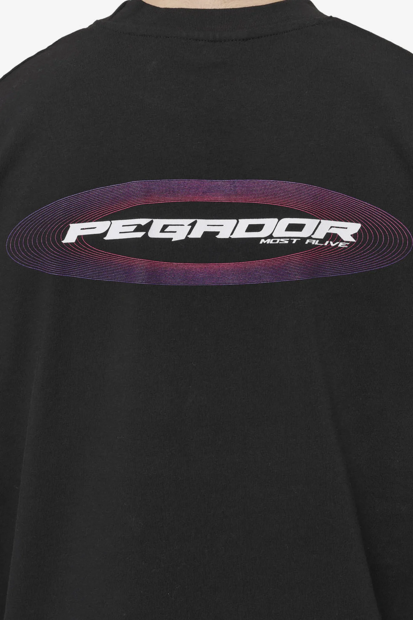 Pegador Tees|Madron Oversized Tee Washed Black