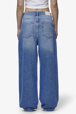 Pegador Jeans|Mally Super Baggy Jeans Washed Blue