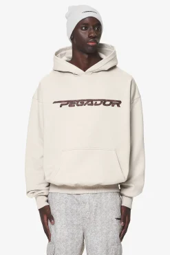 Pegador Hoodies|Manor Oversized Hoodie Washed Dust Cream