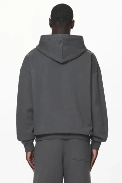 Pegador Hoodies|Manor Oversized Hoodie Washed Volcano Grey