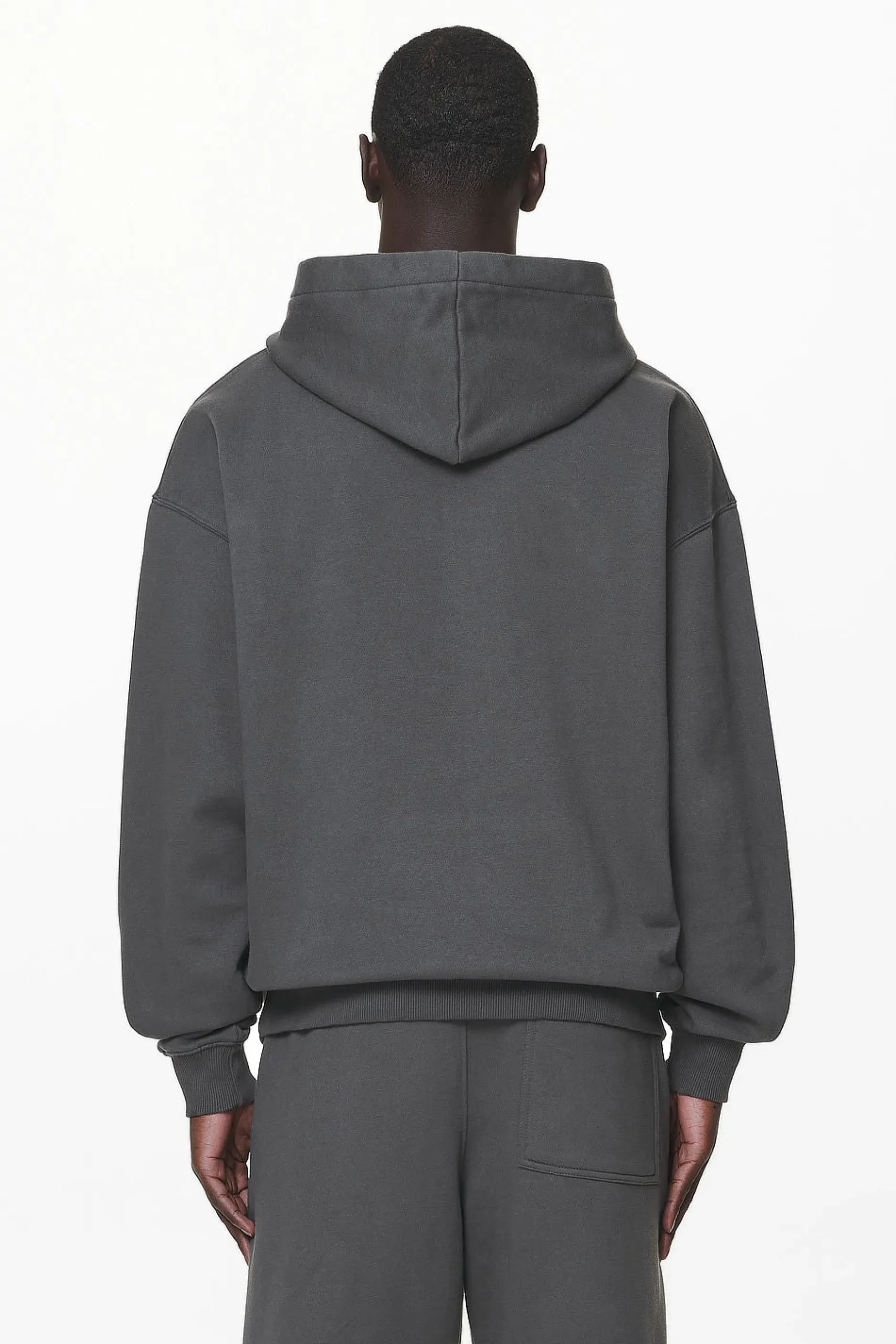 Pegador Hoodies|Manor Oversized Hoodie Washed Volcano Grey