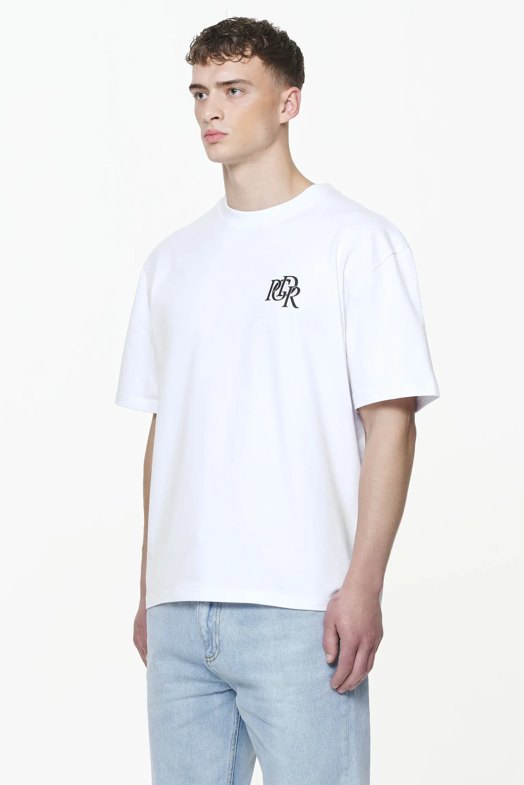 Pegador Tees|Marcer Oversized Tee White