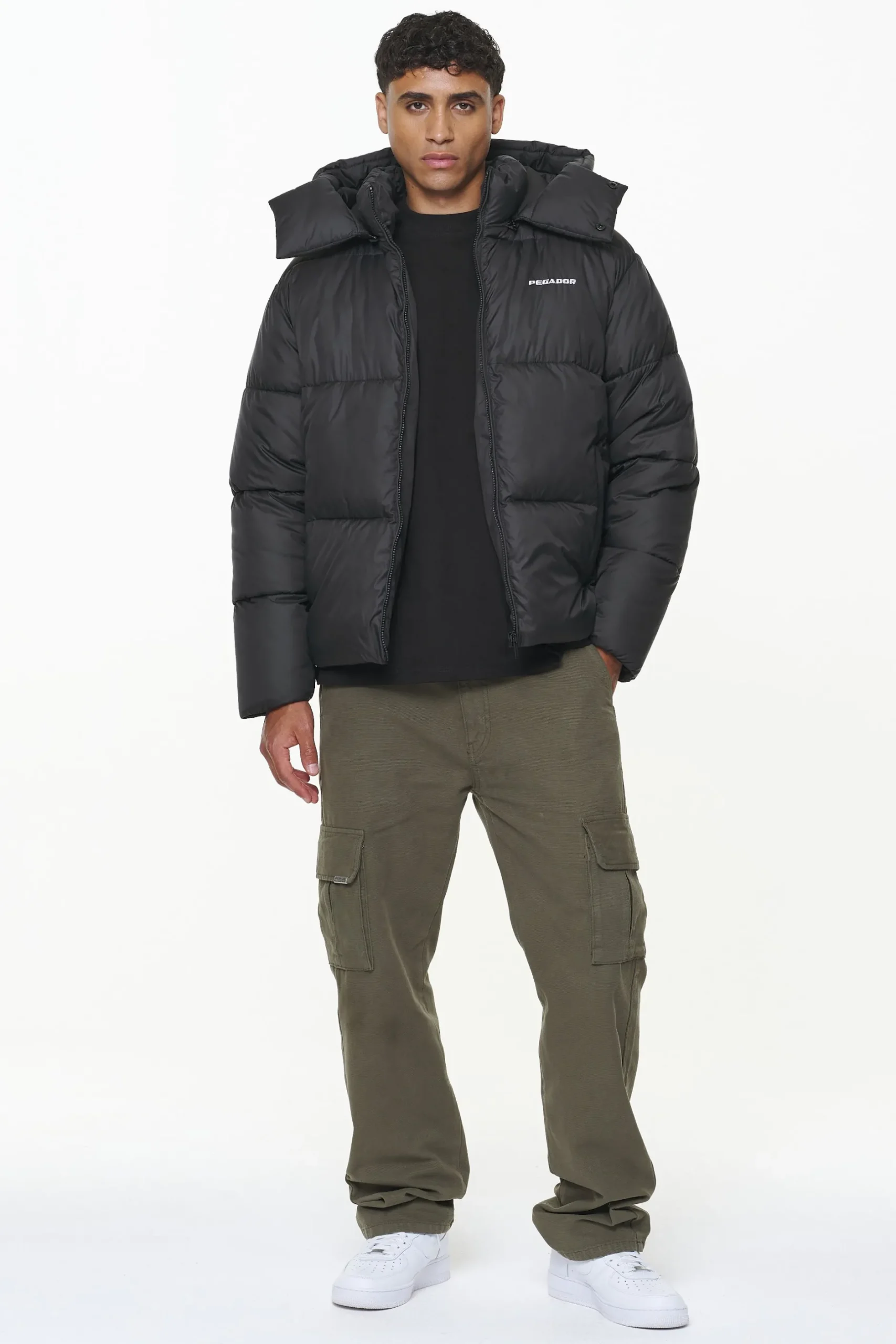 Pegador Jackets|Margo Puffer Jacket Black