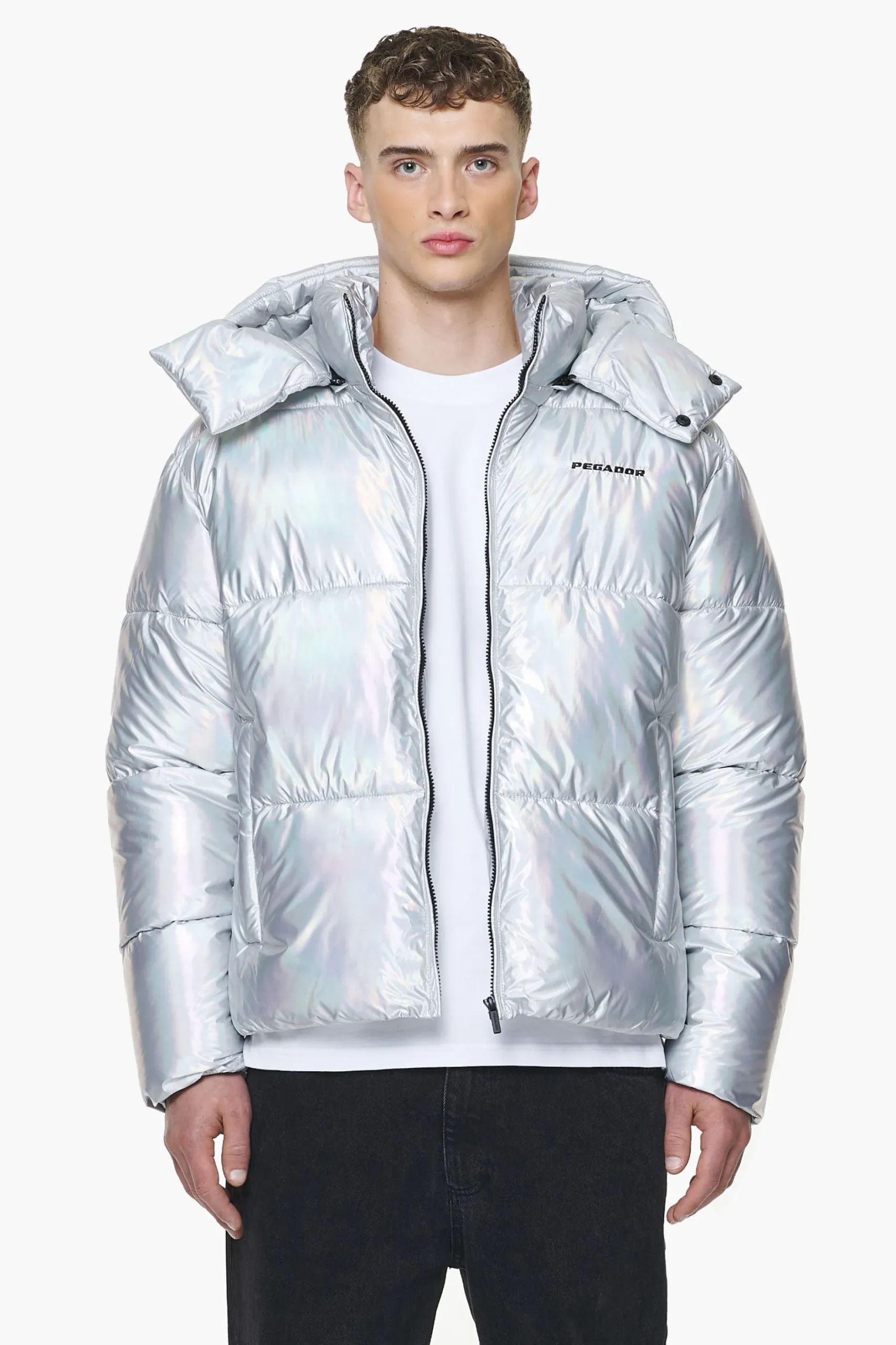 Pegador Jackets|Margo Puffer Jacket Chrome