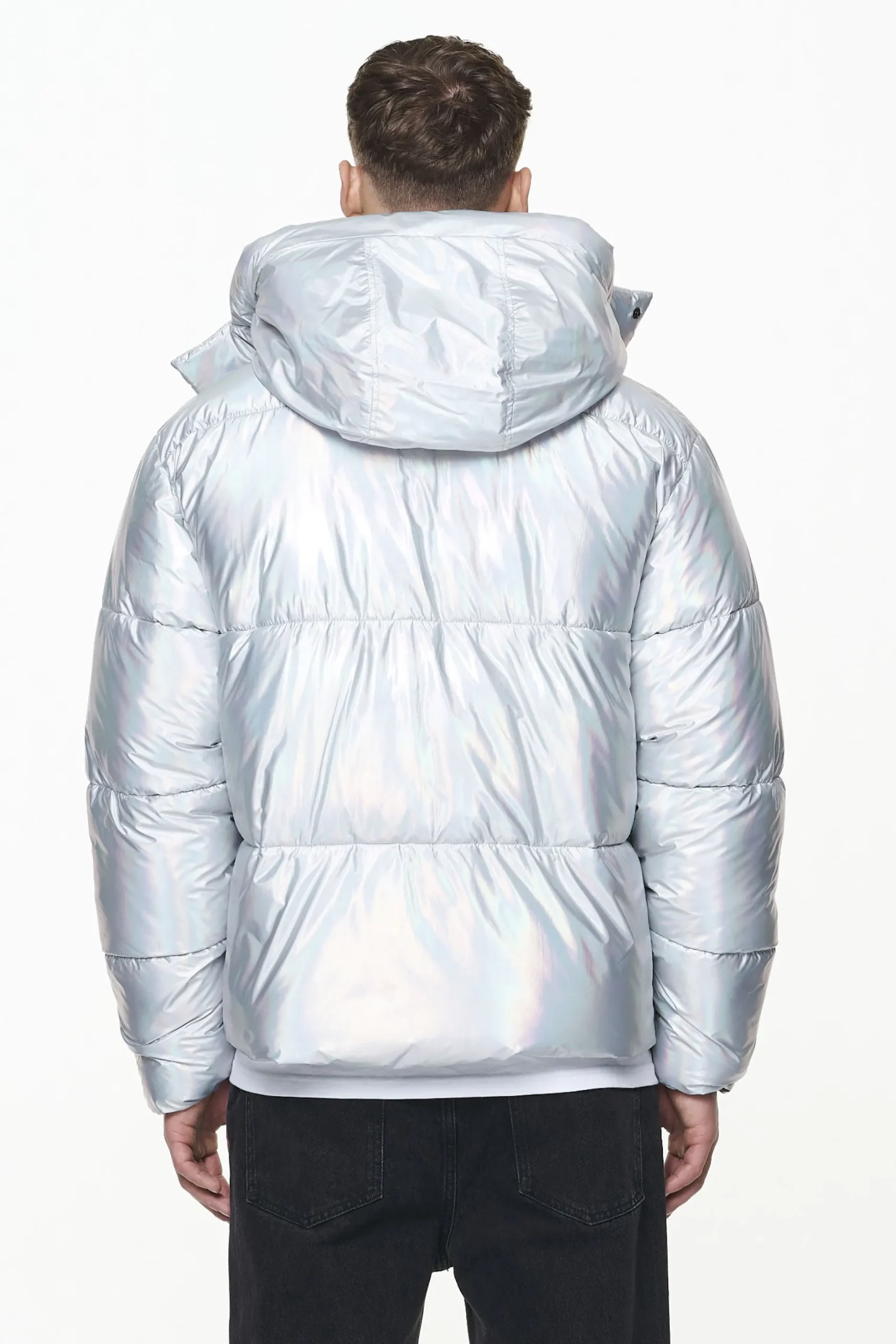 Pegador Jackets|Margo Puffer Jacket Chrome