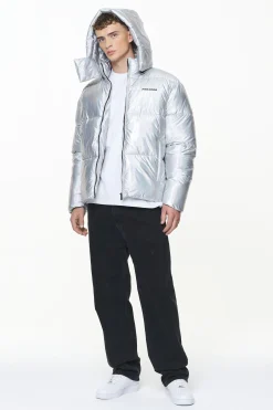 Pegador Jackets|Margo Puffer Jacket Chrome