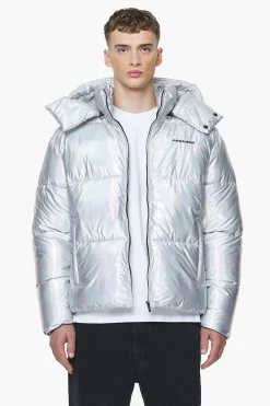 Pegador Jackets|Margo Puffer Jacket Chrome