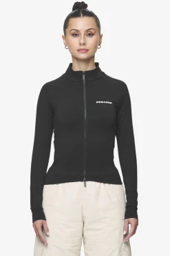 Pegador Longsleeves|Maria Zip Longsleeve Black