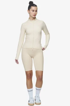 Pegador Longsleeves|Maria Zip Longsleeve Coast sand