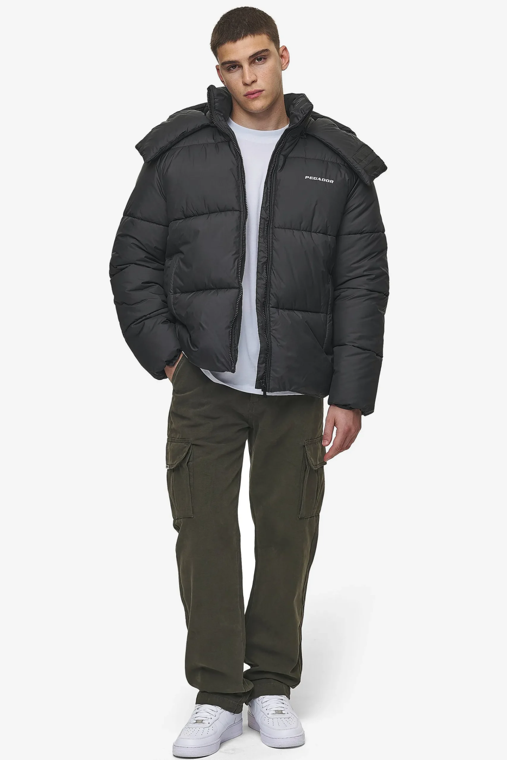 Pegador Jackets|Marten Puffer Jacket Black