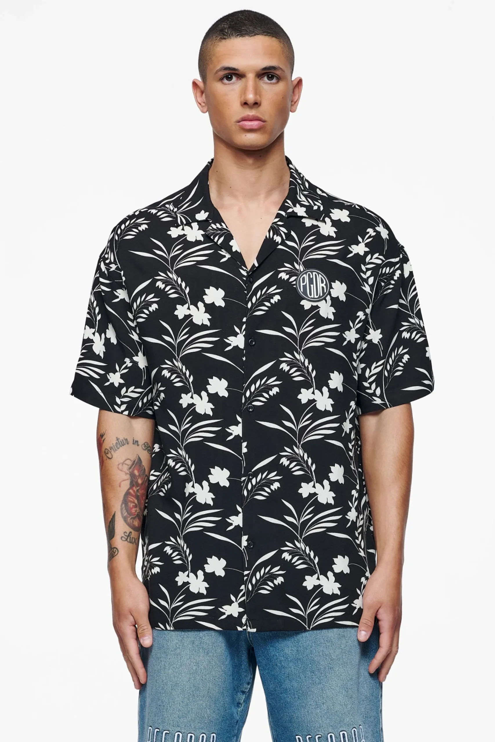 Pegador Shirts|Massey Summer Shirt Black