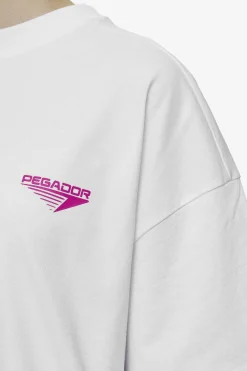 Pegador Tees|Mei Heavy Oversized Tee White