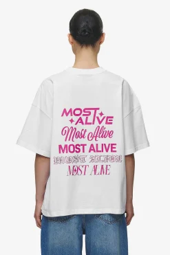 Pegador Tees|Mei Heavy Oversized Tee White