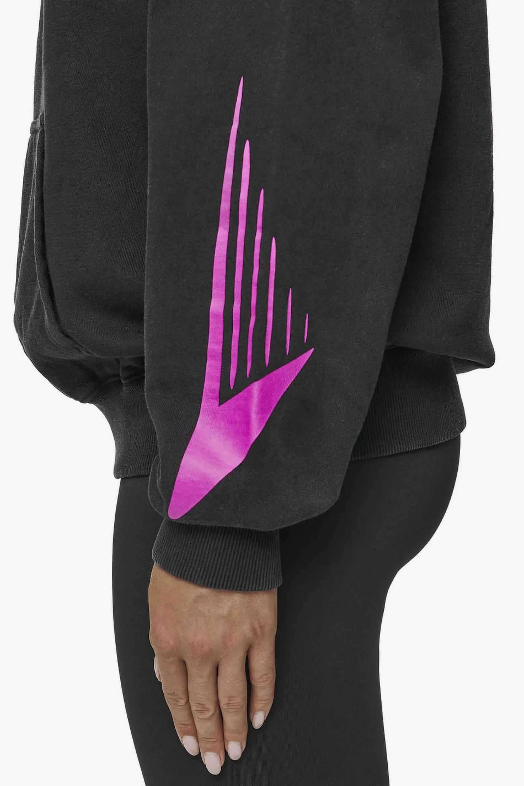 Pegador Hoodies|Mei Oversized Hoodie Vintage Black