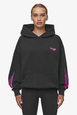 Pegador Hoodies|Mei Oversized Hoodie Vintage Black