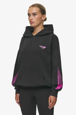 Pegador Hoodies|Mei Oversized Hoodie Vintage Black