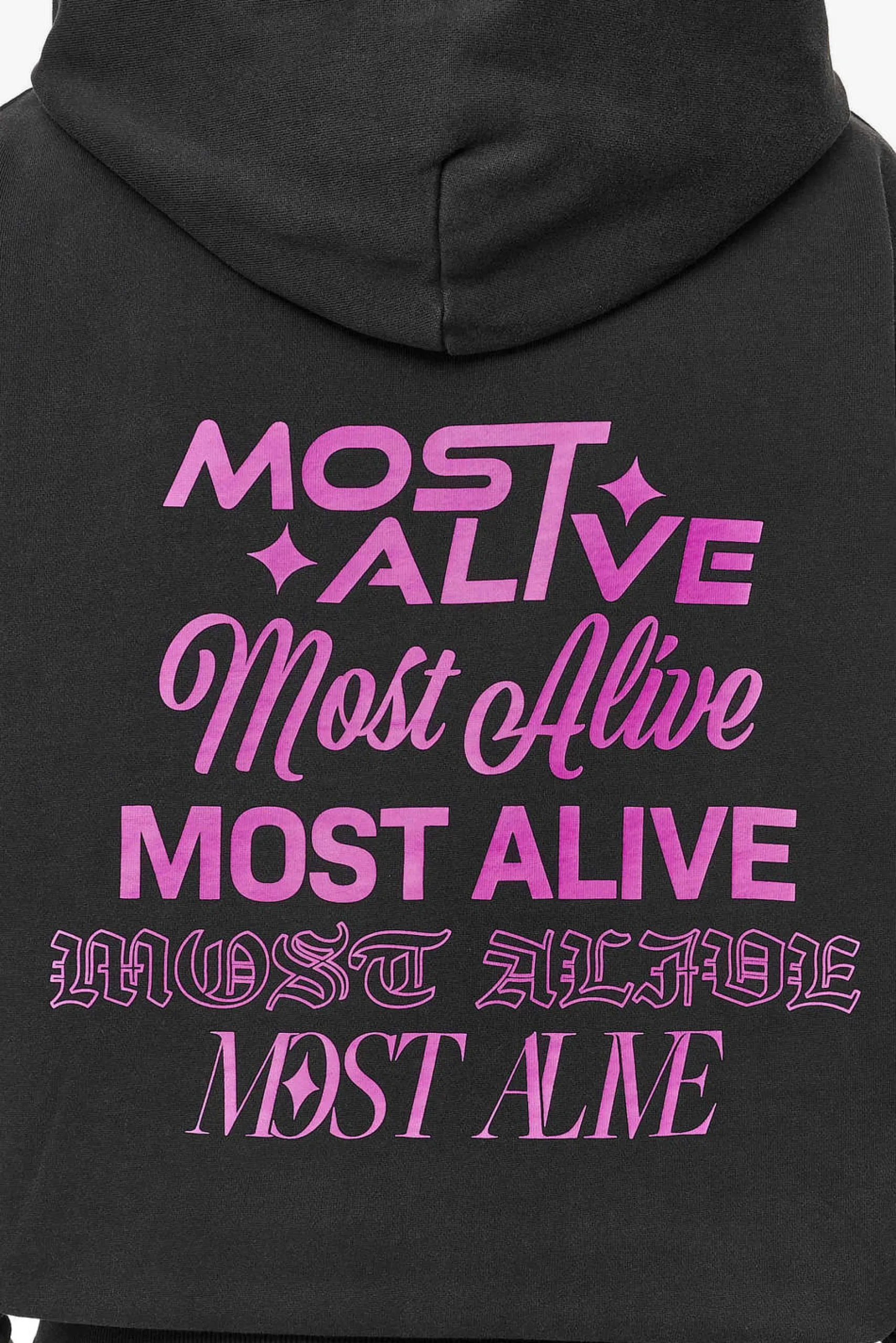 Pegador Hoodies|Mei Oversized Hoodie Vintage Black