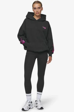 Pegador Hoodies|Mei Oversized Hoodie Vintage Black