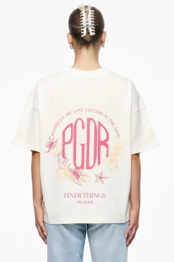 Pegador Tees|Metra Heavy Oversized Tee Vintage Washed Unbleached