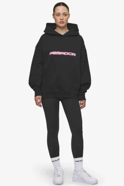Pegador Hoodies|Mila Oversized Hoodie Washed Black