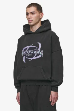 Pegador Hoodies|Mill Boxy Hoodie Vintage Black