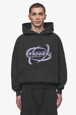 Pegador Hoodies|Mill Boxy Hoodie Vintage Black
