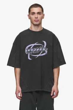 Pegador Tees|Mill Boxy Tee Vintage Black