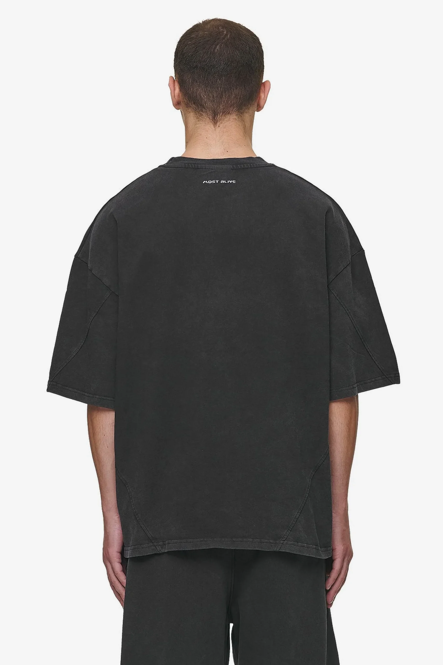 Pegador Tees|Mill Boxy Tee Vintage Black