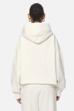 Pegador Hoodies|Mina Oversized Hoodie Washed Coconut Milk