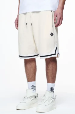 Pegador Shorts|Moir Pique Shorts Unbleached
