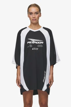 Pegador Tees|Moni Tricot Dress Black White